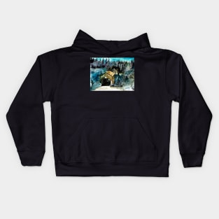 Poirier Covered Bridge Kids Hoodie